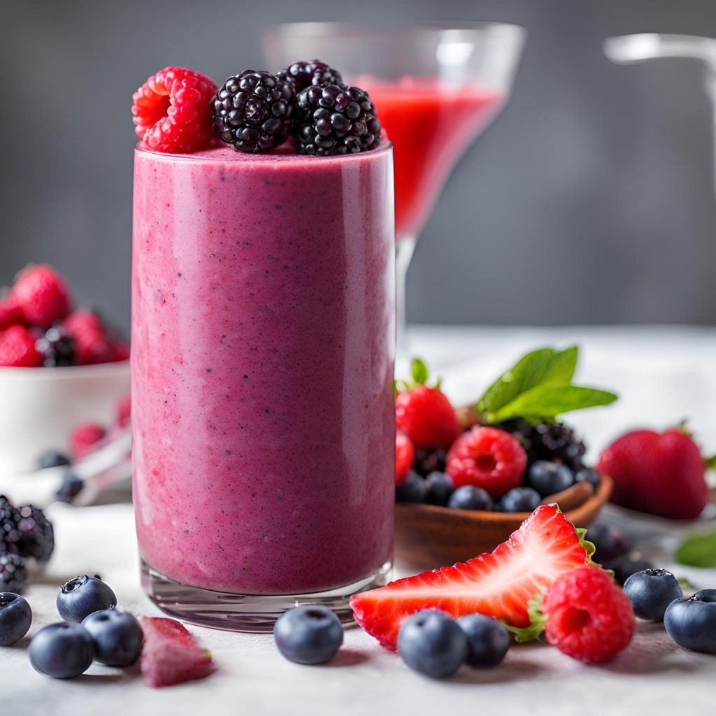 سموذي مكس بلري – berries mix smoothie