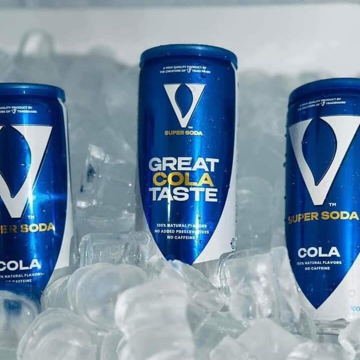 v كولا – v super soda cola