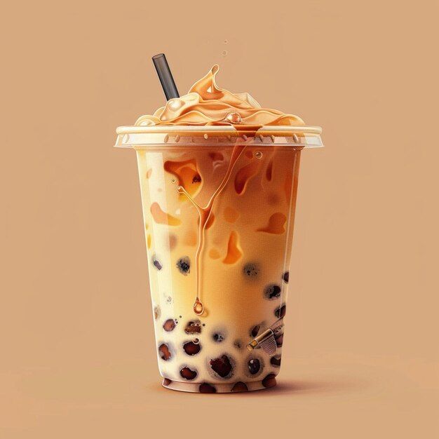 بوبا كوفي – coffee boba