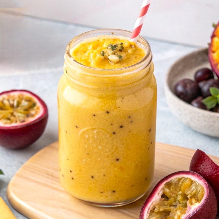 سموذي باشن فروت – passion fruit smoothie