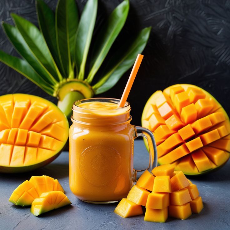 سموذي مانجو – mango smoothie