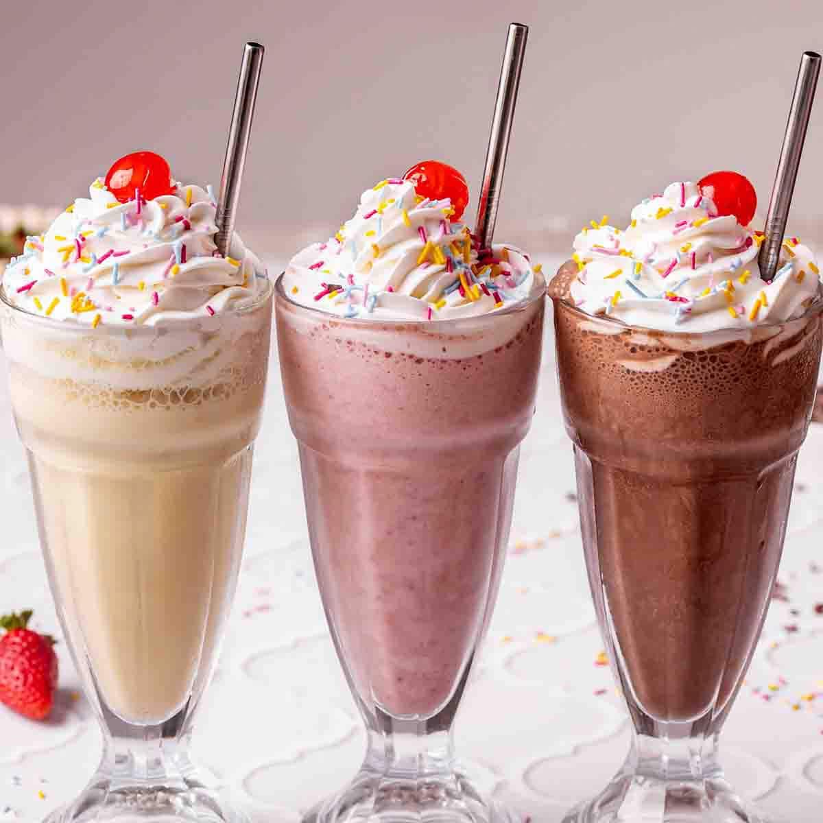 ميلك شيك – milkshakes