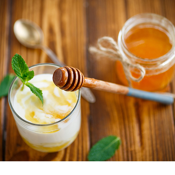 زبادى عسل – yogurt with honey